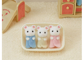 SF - Marshmallow Mouse Triplets - Modern Brands Australia