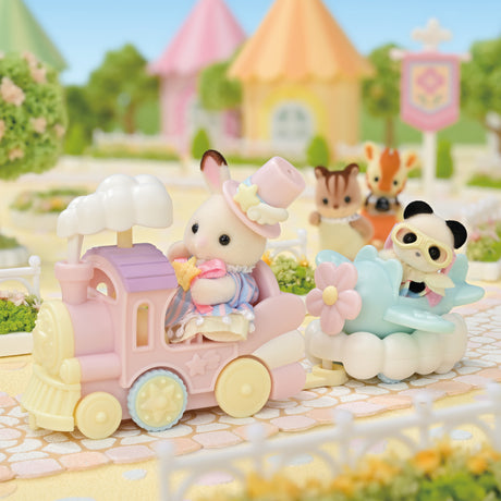 SF - Amusement Park Ride Set -Plane & Train - Modern Brands Australia