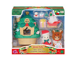 Sylvanian Families - Baby Santa's Christmas Tree House