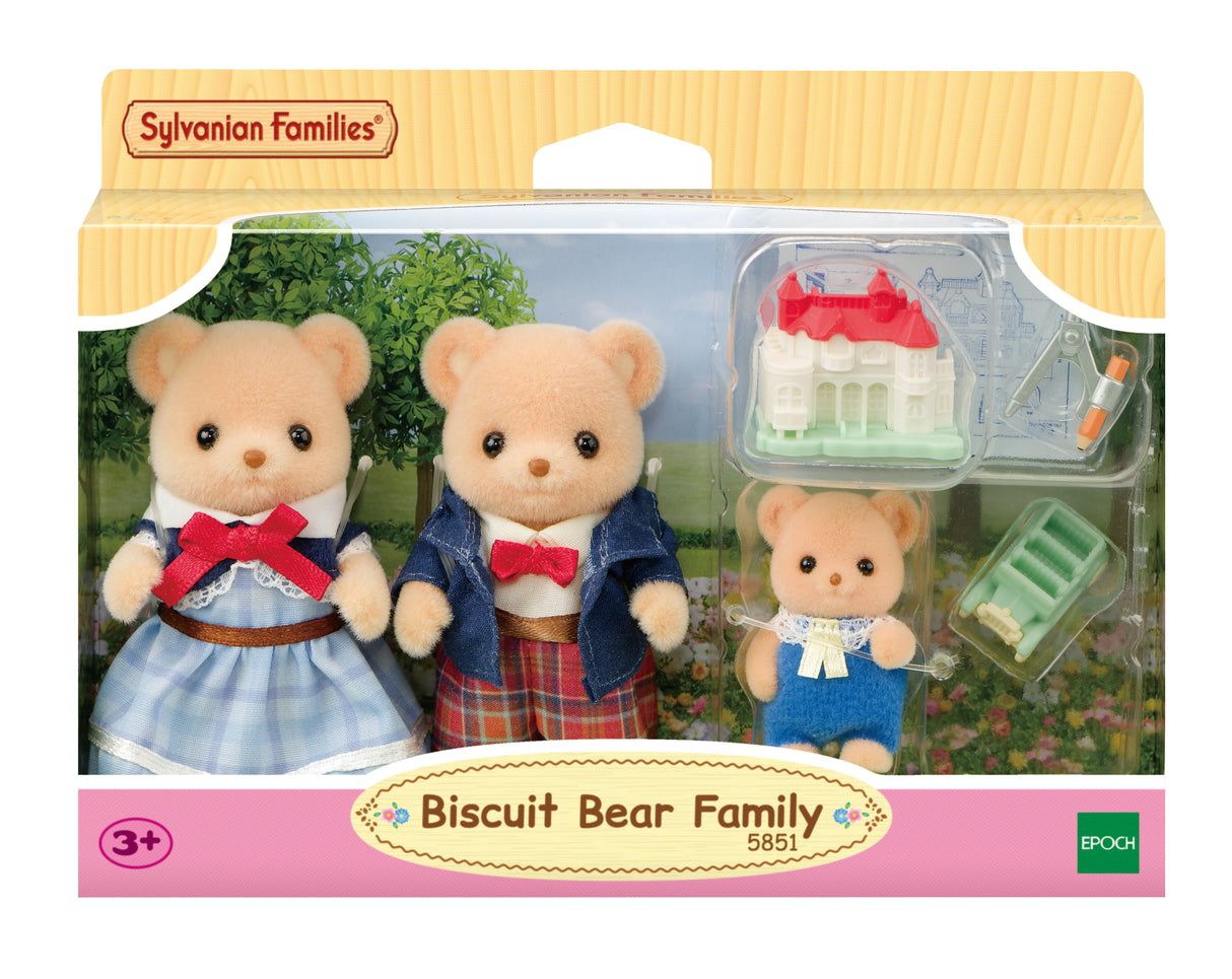 Sylvanian Families - Biscuit Bear Family