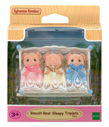 Sylvanian Families - Biscuit Bear Sleepy Triplets