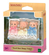 Sylvanian Families - Biscuit Bear Sleepy Triplets