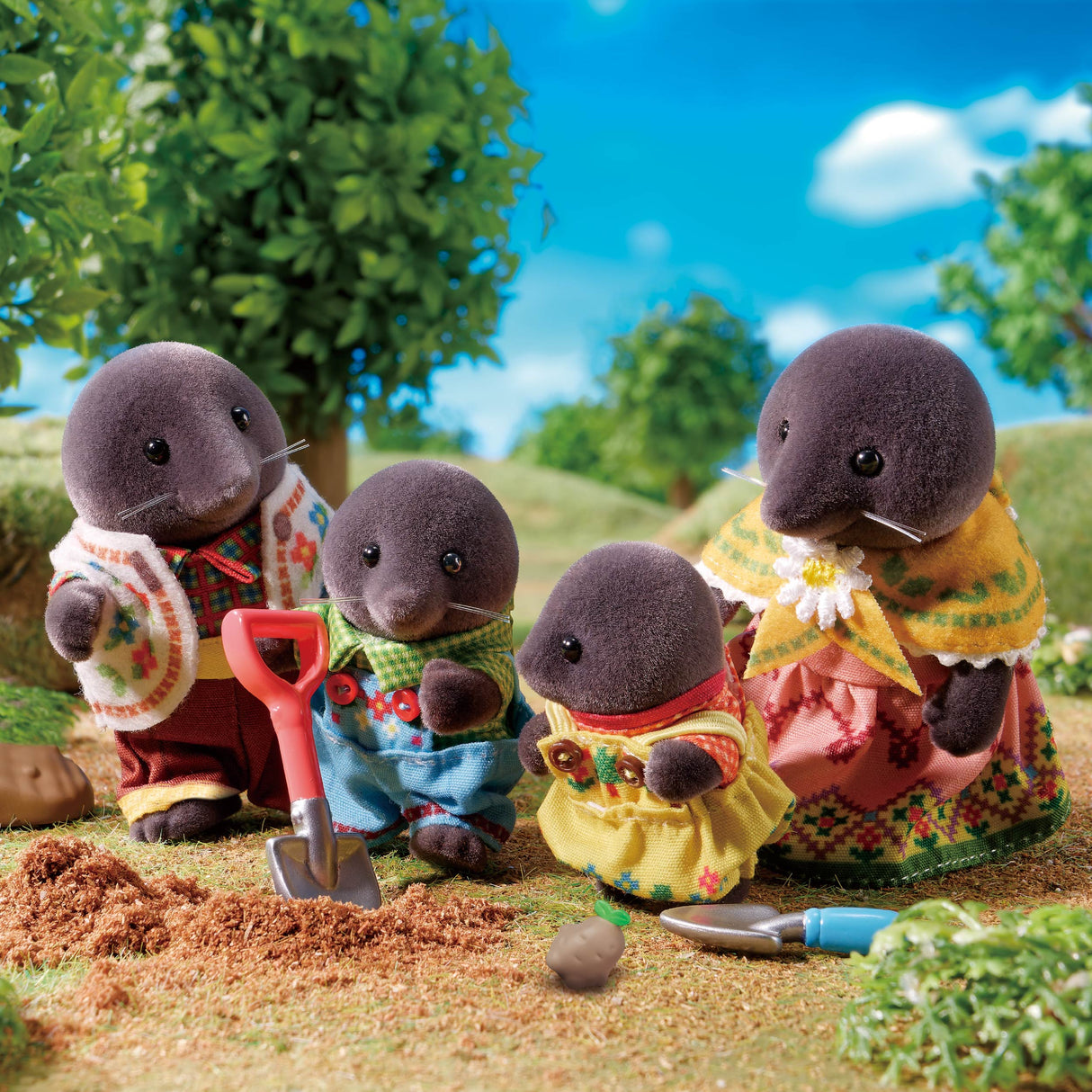 Sylvanian Families - Mole Family Underground Adventure Set