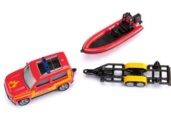Siku - Land Rover Defender with Boat - Modern Brands Australia