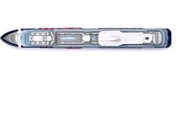 Siku - 1730 Mein Schiff 1 - 1:1400 Scale - Modern Brands Australia
