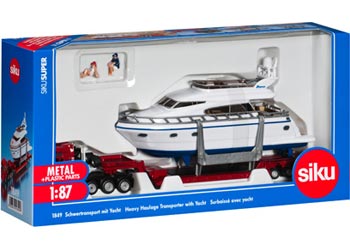 Siku - MAN Transporter with Yacht - 1:87 Scale - Modern Brands Australia