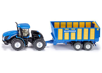Siku - New Holland Knicklenker w Silage Tr 1:50 - Modern Brands Australia