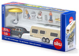 Siku - Porsche Car with Caravan - 1:55 Scale - Modern Brands Australia