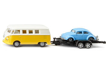 Siku - VW T1 with Trailer & Beetle - Modern Brands Australia