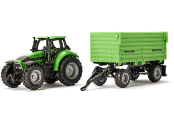 Siku - DEUTZ-FAHR with Fortuna 4-wheel-trailer - Modern Brands Australia