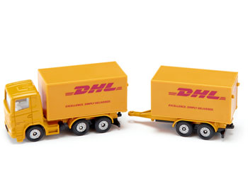 Siku - DHL Truck with trailer - Modern Brands Australia