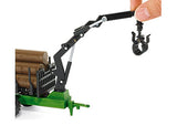 Siku - John Deere with Forestry Trailer 1:50 - Modern Brands Australia