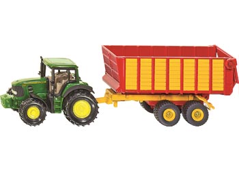 Siku - John Deere with Silage Trailer - Modern Brands Australia