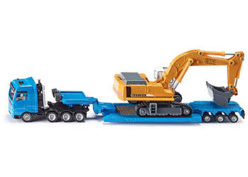 Siku - MAN,Liebherr  Haulage Transporter with Trailer - 1:87 Scale - Modern Brands Australia