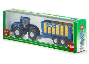 Siku - New Holland Knicklenker w Silage Tr 1:50 - Modern Brands Australia