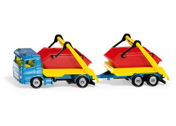 Siku - Truck with skip and trailer - Modern Brands Australia