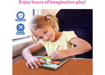 Skillm Magical Scratch Art Unicorns & Princesses - Modern Brands Australia