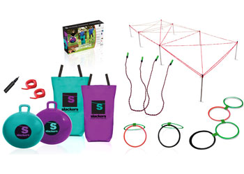 Slackers - Ninja Obstacle Course w/ Bounce Balls - Modern Brands Australia