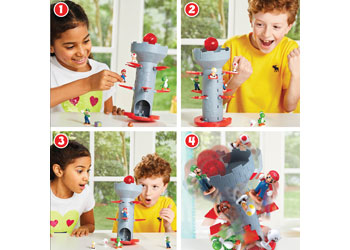 Super Mario - Blow Up! Shaky Tower - Modern Brands Australia