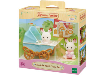 SF - Chocolate Rabbit Twins Set - Modern Brands Australia