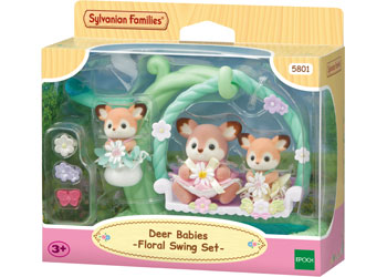 SF - Deer Babies - Floral Swing Set - Modern Brands Australia