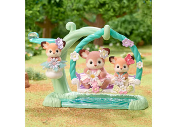 SF - Deer Babies - Floral Swing Set - Modern Brands Australia