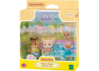 SF - Nursery Friends - Pool Fun Trio - Modern Brands Australia