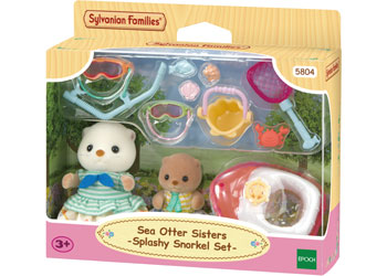 SF - Sea Otter Sisters - Splashy Snorkel Set - Modern Brands Australia