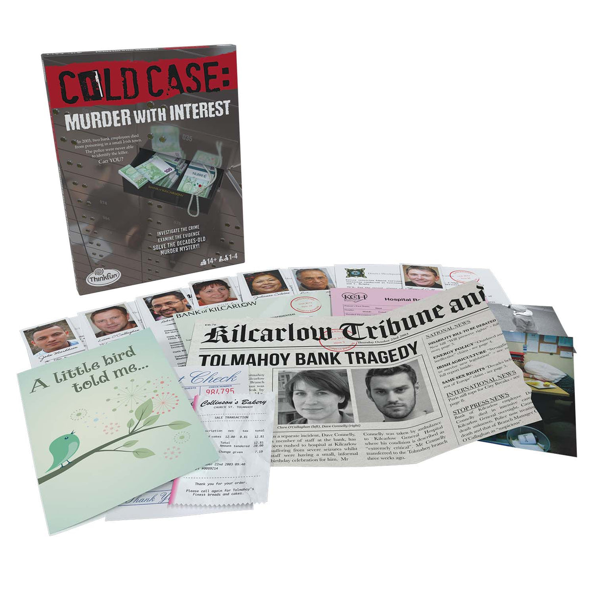 ThinkFun Cold Case: Murder with Interest - Modern Brands Australia