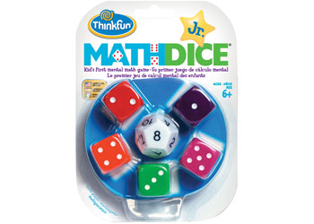 ThinkFun - Math Dice Jr - Modern Brands Australia