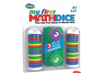 ThinkFun - My First Math Dice - Modern Brands Australia