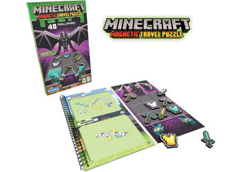ThinkFun - Minecraft Magnetic Travel Puzzle CDU6 - Modern Brands Australia