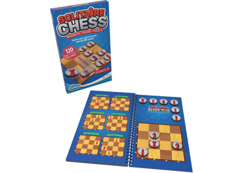 ThinkFun - Solitaire Chess Magnetic Travel Game - Modern Brands Australia