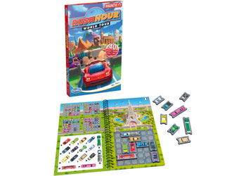 ThinkFun - Rush Hour World Tour Travel Puzzle - Modern Brands Australia