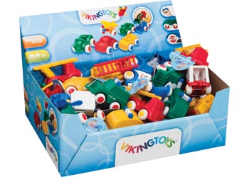 Viking Toys - Mini Chubbies Rescue Cars - 33pc Counter Display - Modern Brands Australia