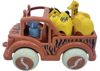Viking Toys - Reline Safari Jeep with Guide + Animals - Modern Brands Australia