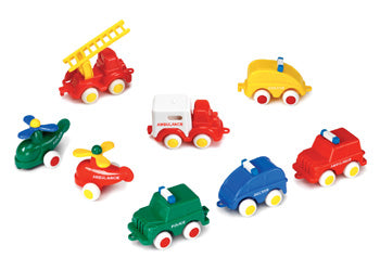 Viking Toys - Mini Chubbies Rescue Cars - 33pc Counter Display - Modern Brands Australia