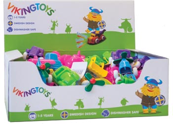 Viking Toys - Mini Chubbies Pastel - 44pc Counter Display - Modern Brands Australia