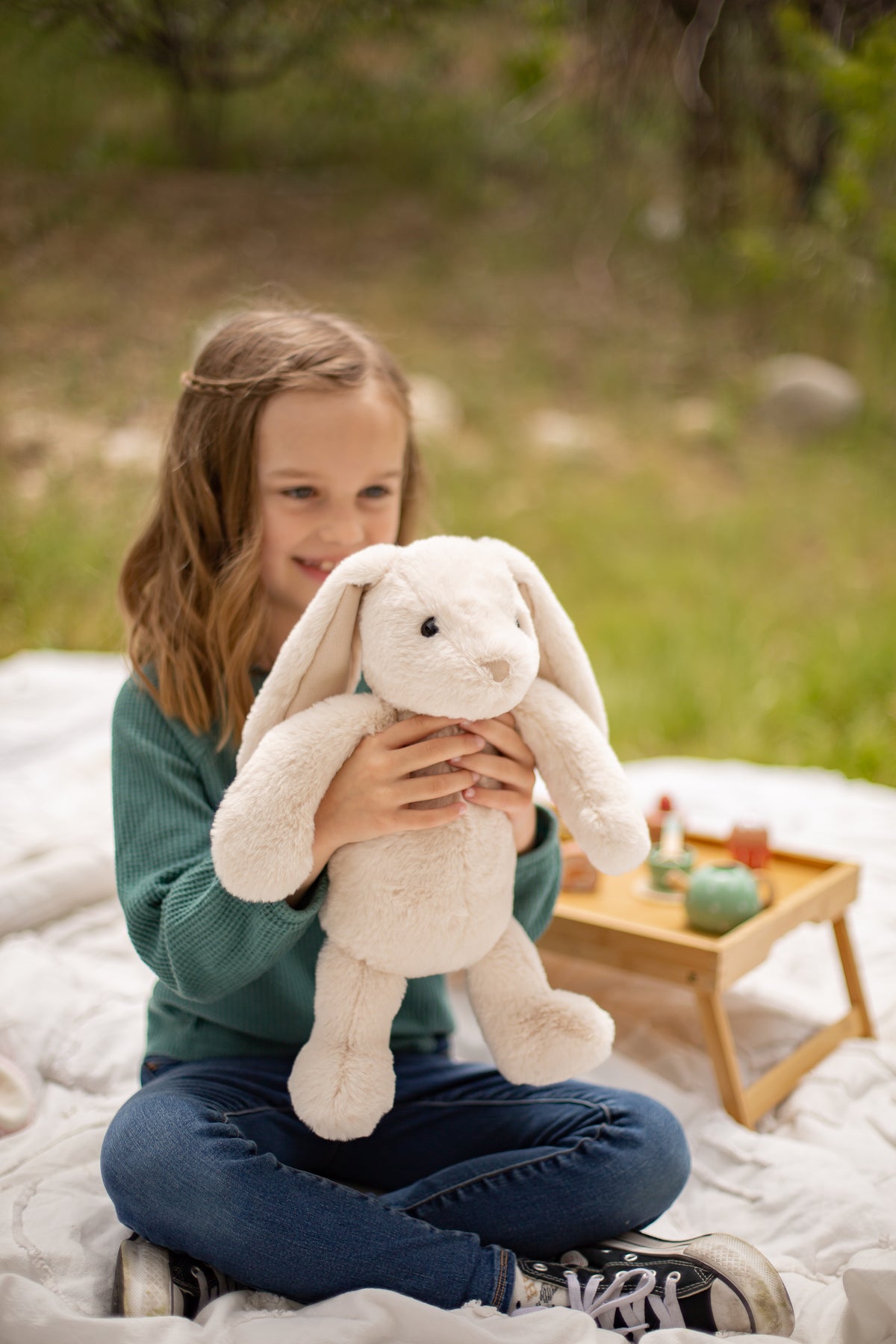World's Softest Plush - Cream Bunny - 40cm
