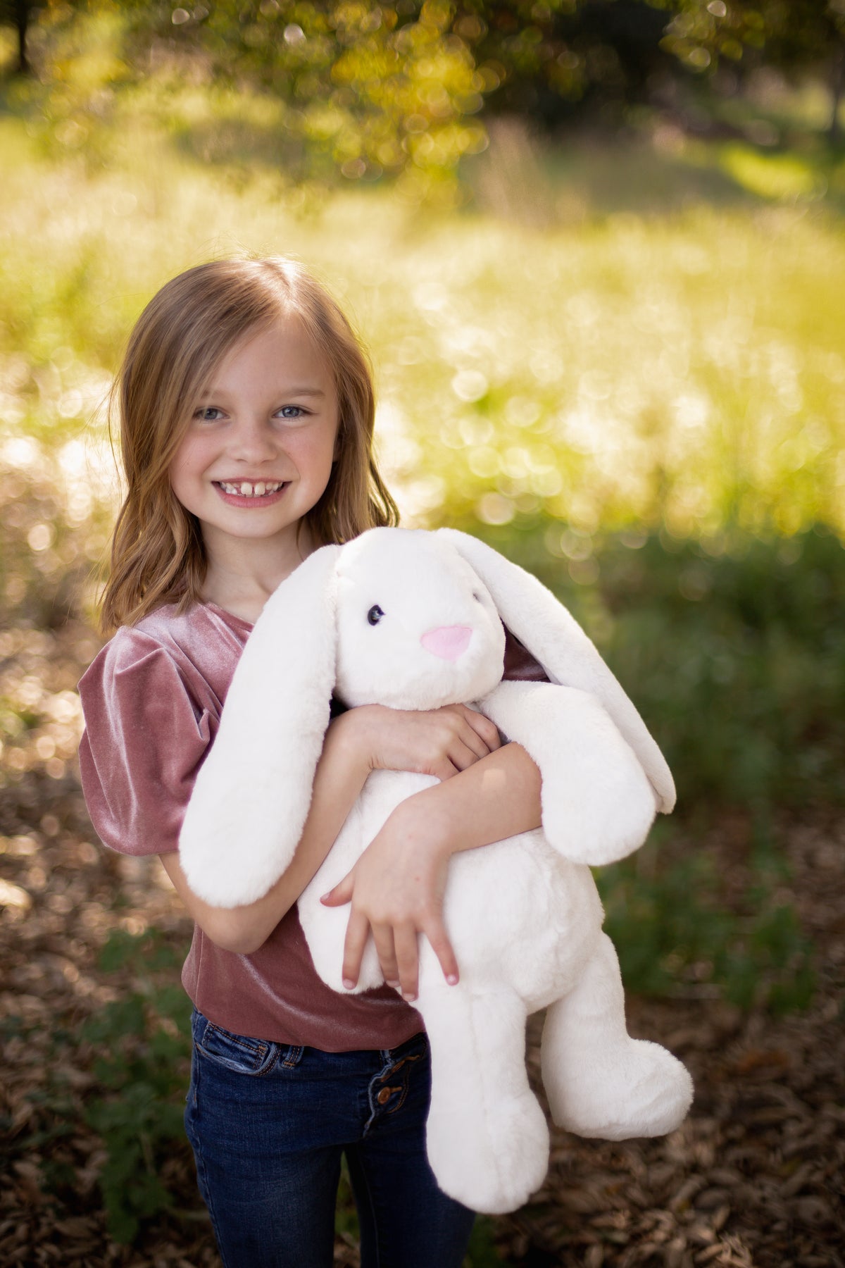 World's Softest Plush - Cream Bunny - 40cm