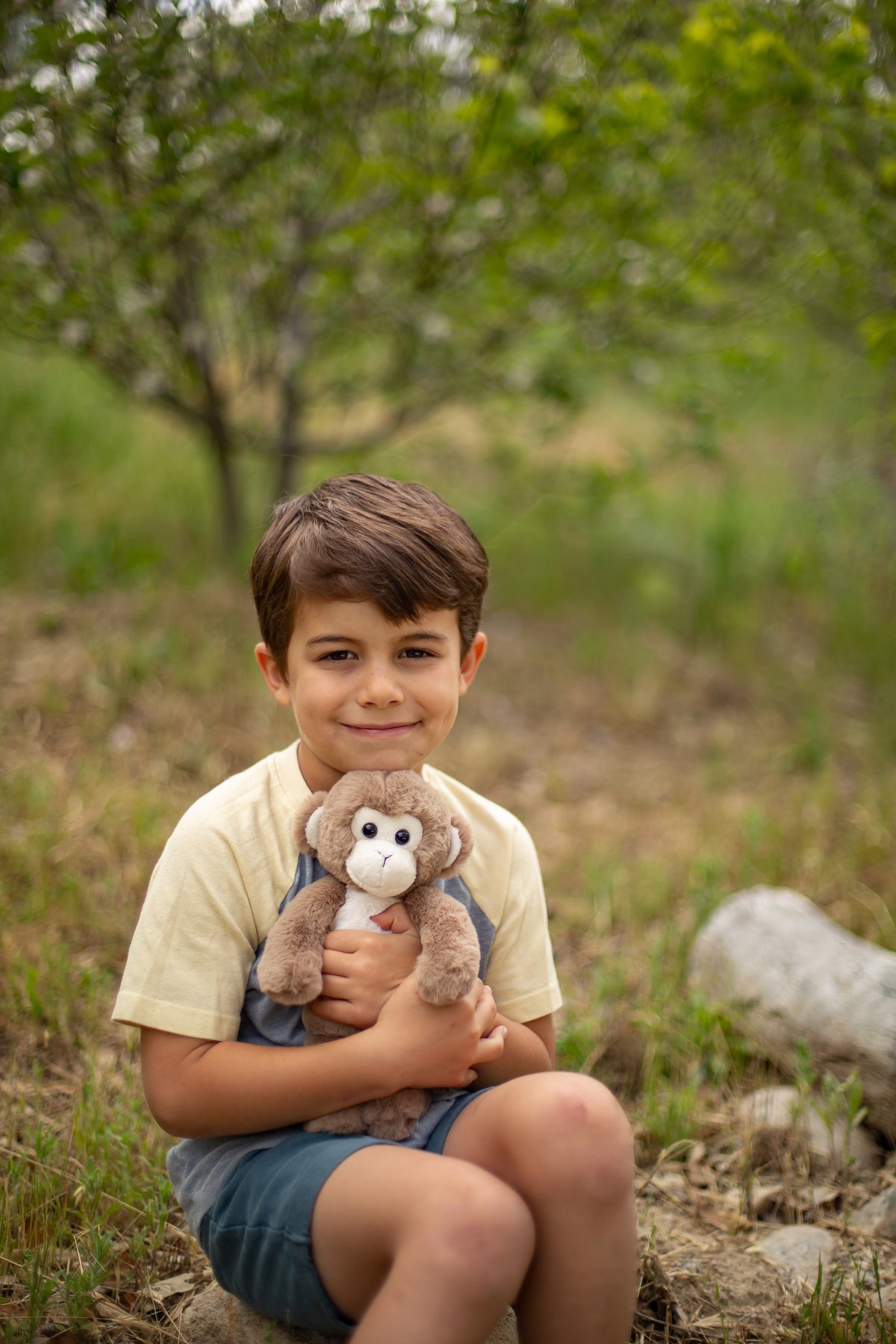 World's Softest Plush - Tan Monkey - 25cm