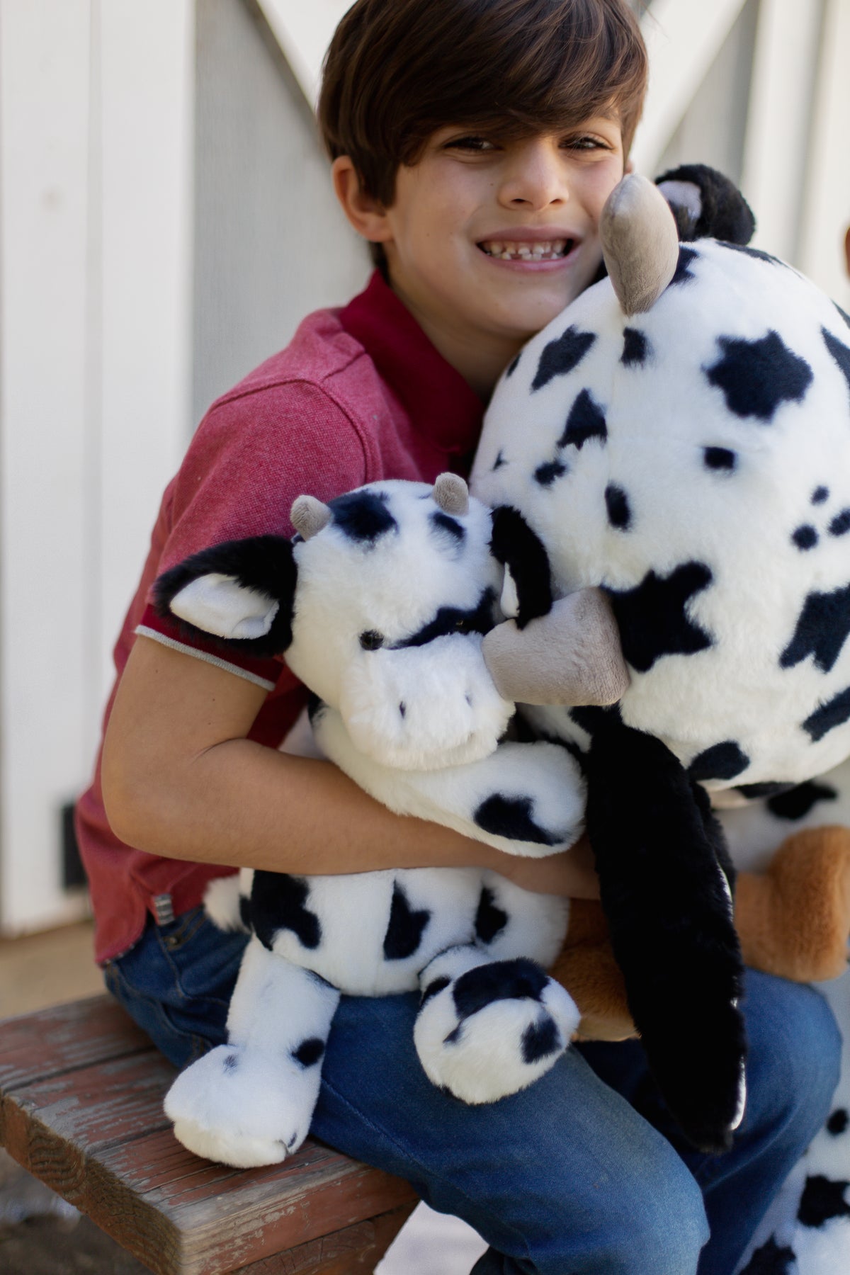 World's Softest Plush - Spotted Cow - 40cm