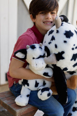 World's Softest Plush - Spotted Cow - 40cm