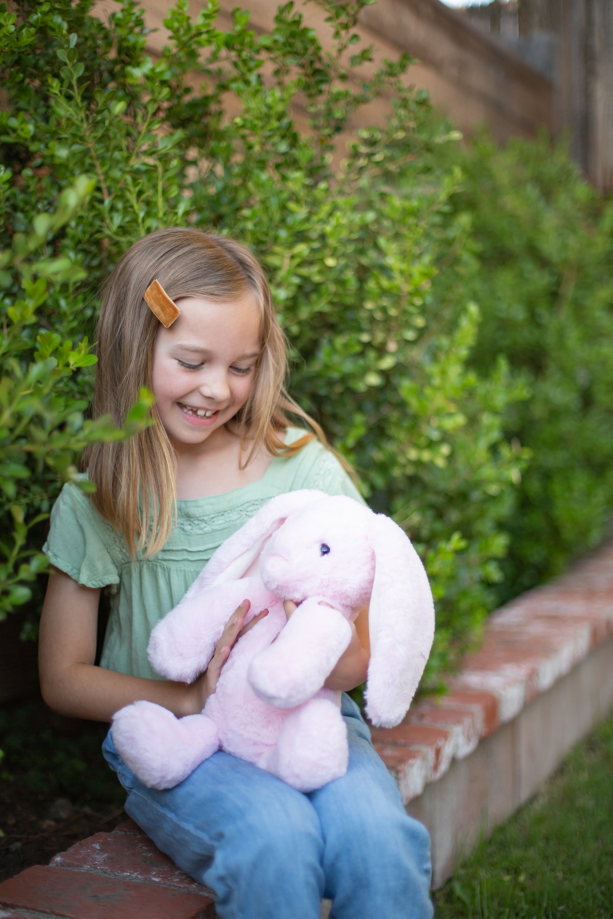 World's Softest Plush - Pink Bunny - 40cm