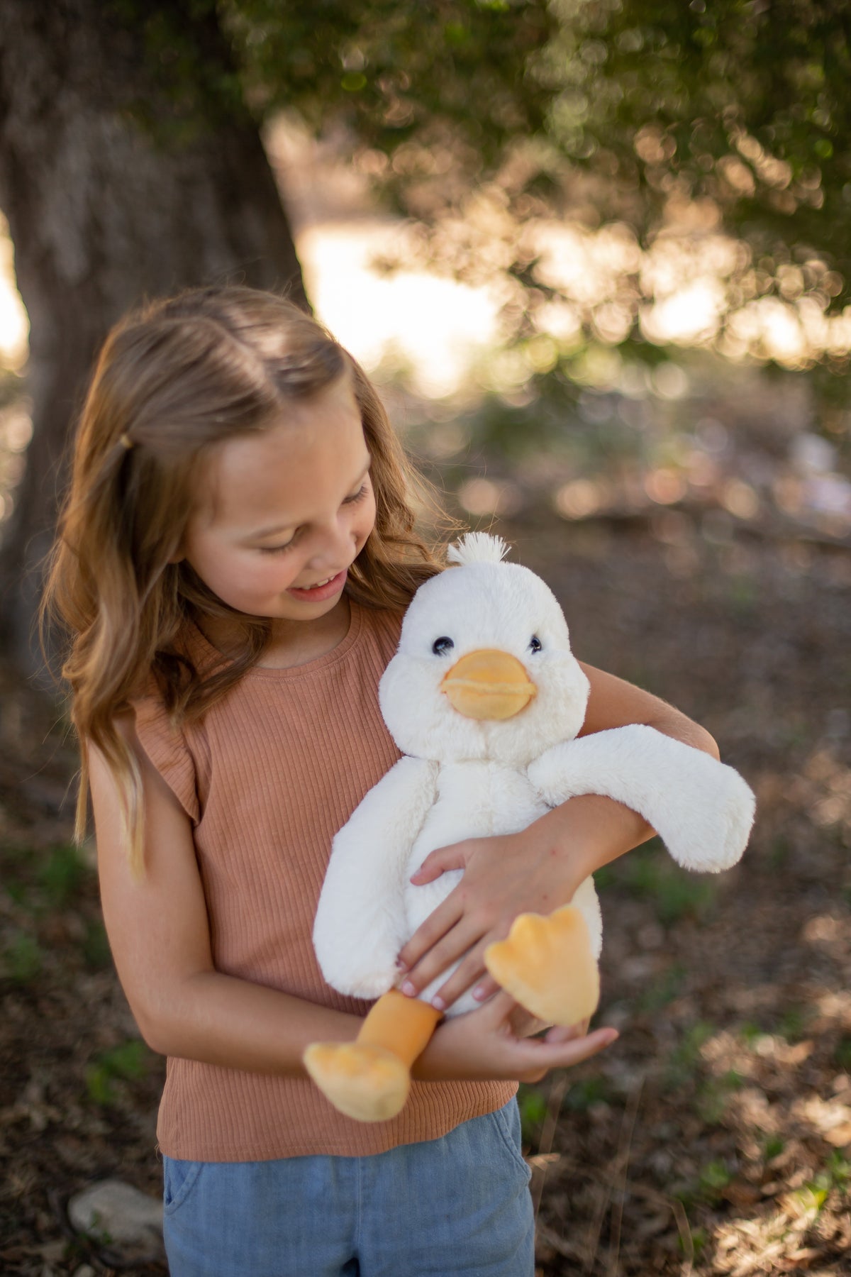 World's Softest Plush - Cream Duck - 40cm