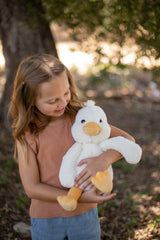 World's Softest Plush - Cream Duck - 40cm